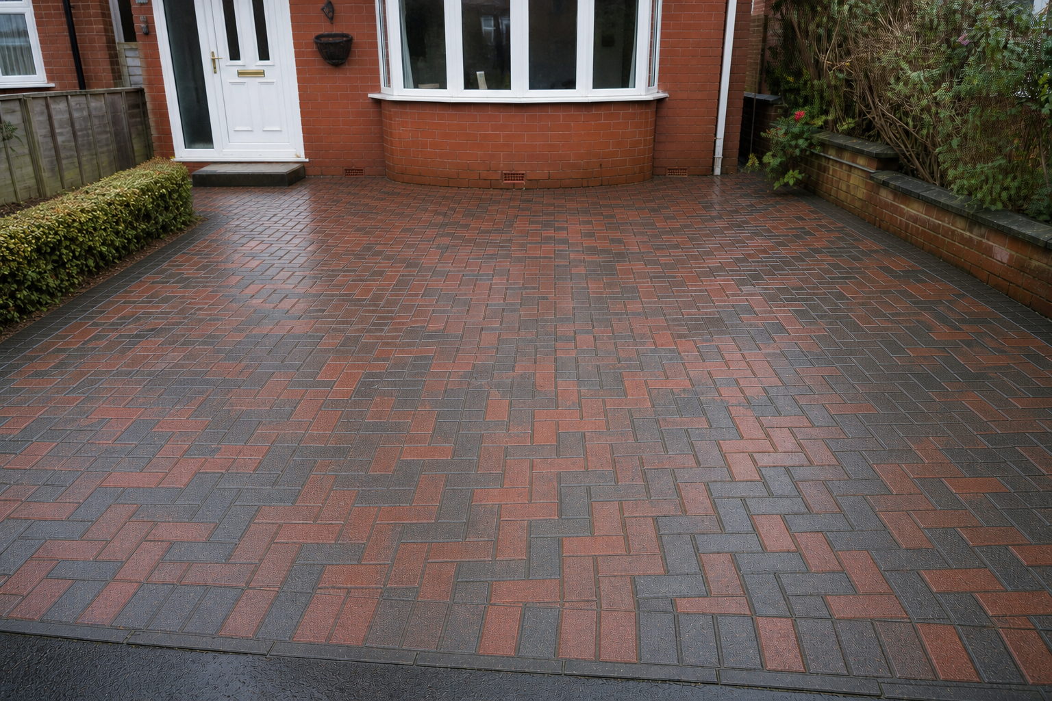 Driveway cleaning after